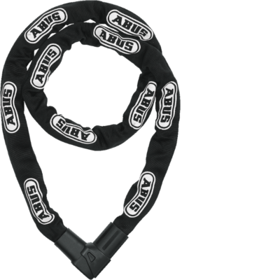 ekstra lang kjettinglås fra abus. Lengden er 170 cm, Lås er FG godkjent